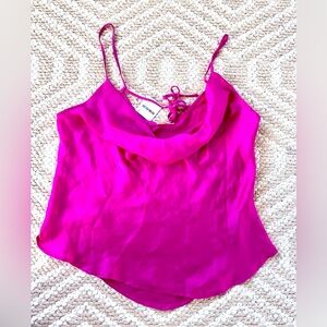 NEW Free People Intimately Pink Satin Camisole